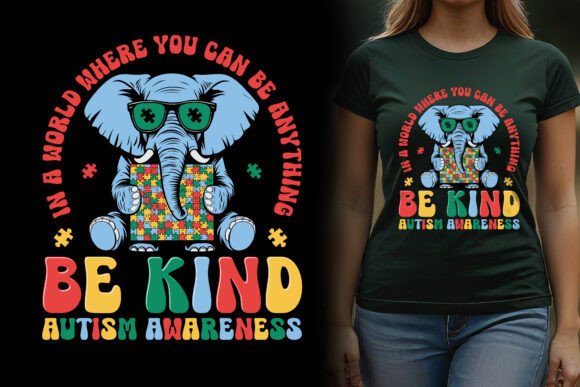 Be Kind Autism Awareness Graphics Shirt Review