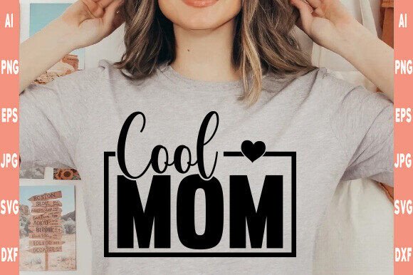 Cool Moms Club SVG: A Trendy Mom Design for Real Embroidery Projects