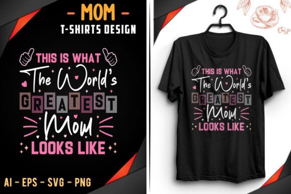 Greatest Mom Retro T-shirt Design Review