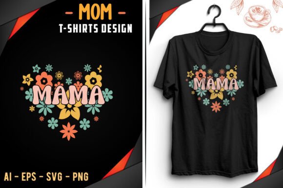 MAMA Retro MOM T-Shirt Design Review