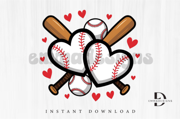 Retro Baseball Valentines Day PNG: A Designer’s Real-World Review
