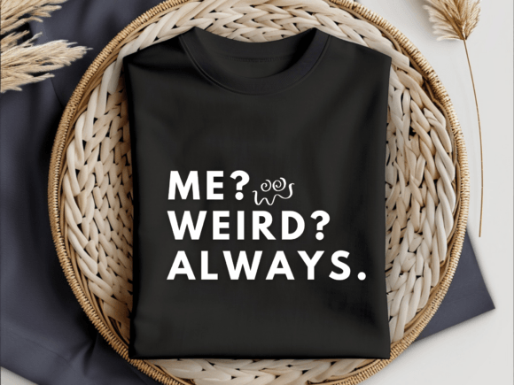 Weird Shirt SVG: A Bold Design for Expressive Embroidery Projects